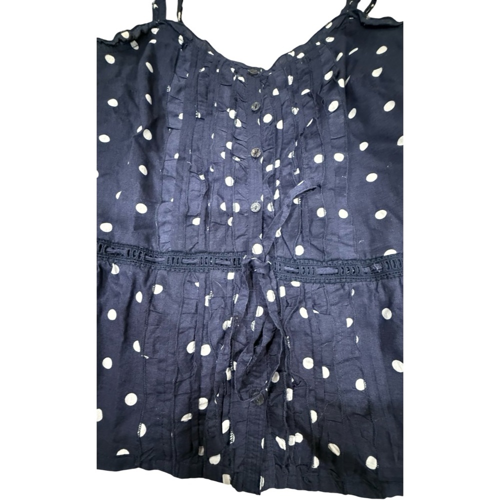 H&M Navy Top with White Accents - Picture 3 of 6